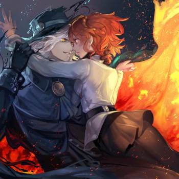 燃えさかる复讐者|らぐ的Fate/GrandOrder插画图片