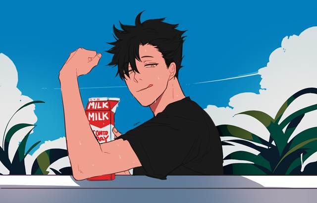 排球少年！！, Kuroo, nekoma, sweat, 黑尾铁朗, 排球少年!!5000收藏