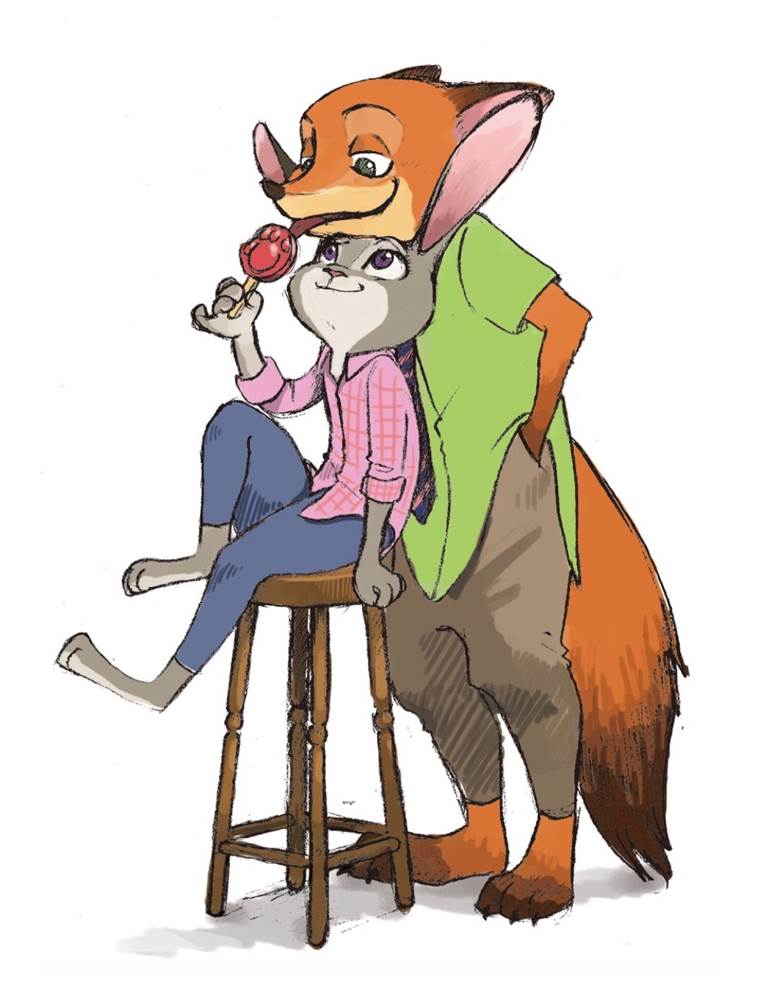 ズートピア|,的疯狂动物城插画图片