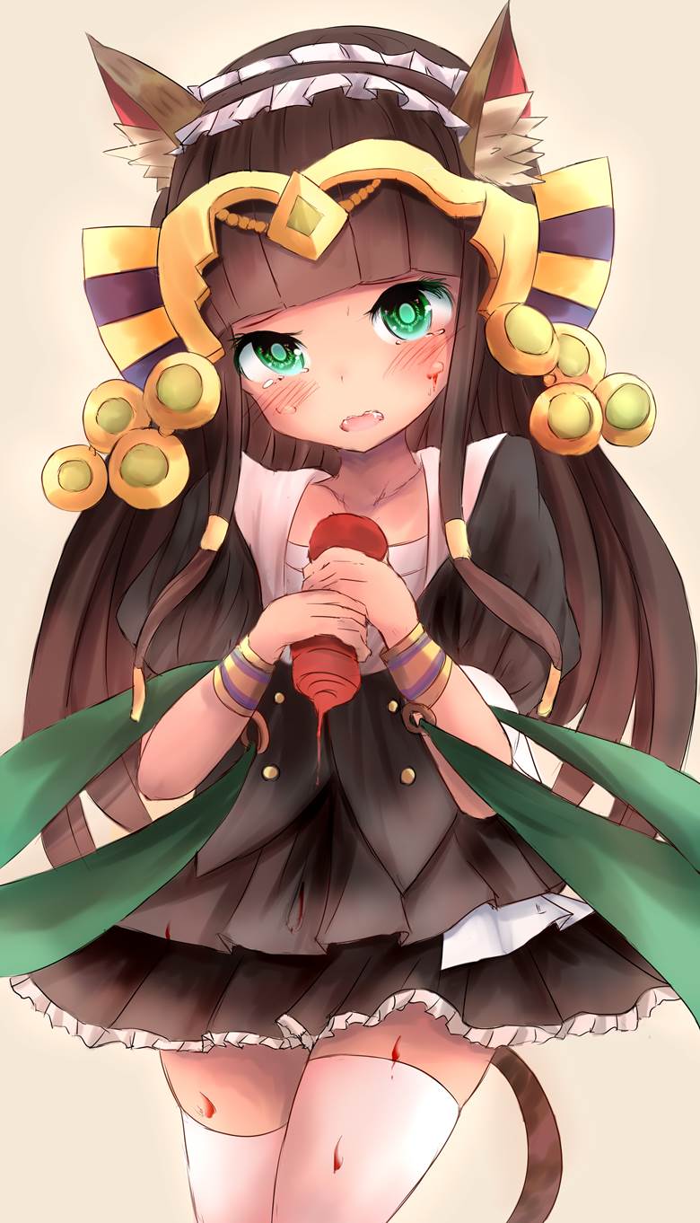 バステトメイド 爱猫女仆|铃兰的龙族拼图插画图片