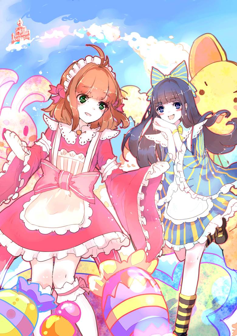Tomoyo Daidoji, Sakura Kinomoto, 木之本樱, 魔卡少女樱, Card Captor Sakura, CLAMP 100+ bookmarks, 知樱