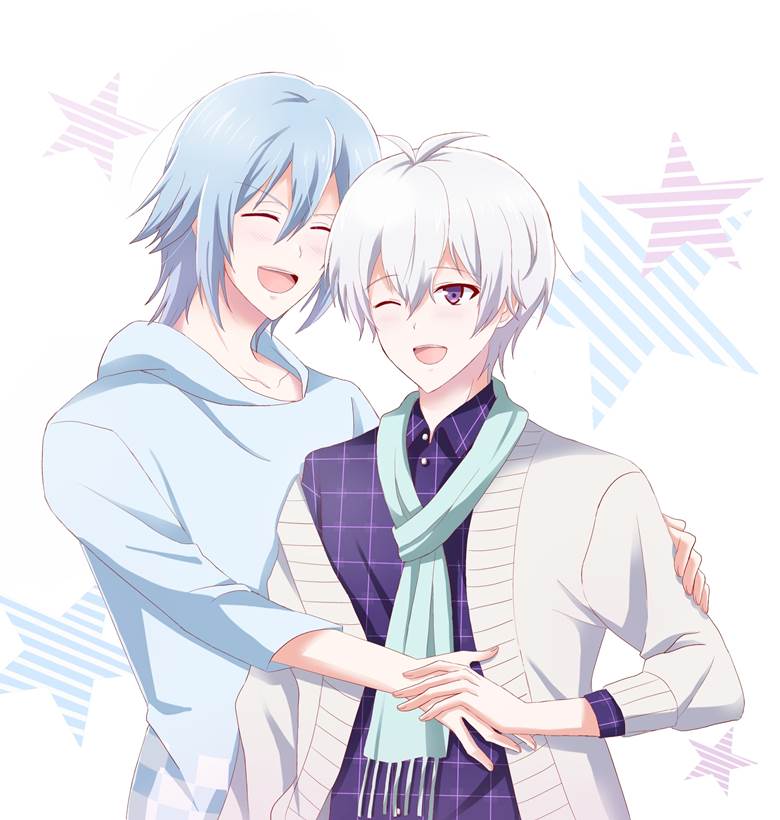 白晝的idolish7偶像星願插畫圖片