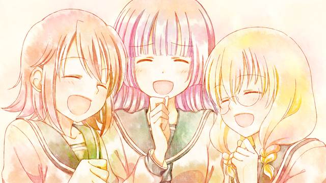 Sansha Sanyou, Youko Nishikawa, Futaba Odagiri, Teru Hayama
