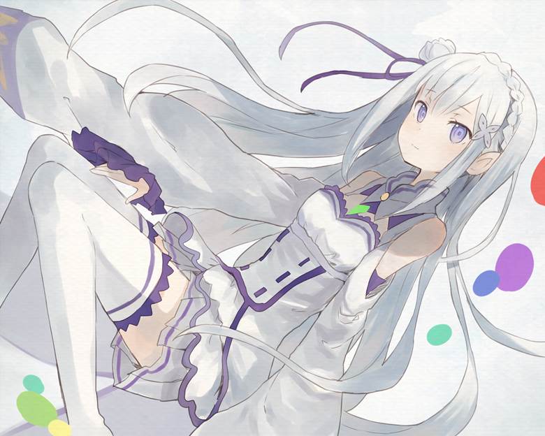 Re:从零开始的异世界生活, 爱蜜莉雅, 艾米莉娅（Re:Zero）, Re:0 1000收藏, 长筒靴