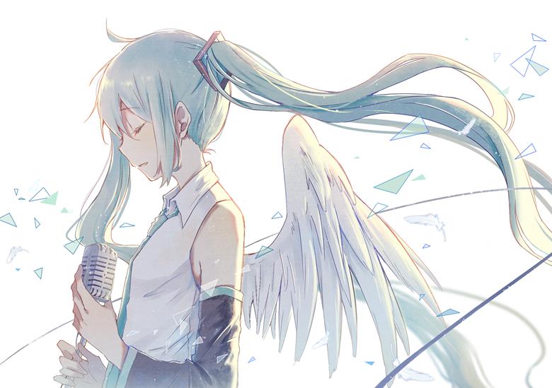 初音未来, Miku must be an angel, Vocaloid 10000+ bookmarks, 太美了