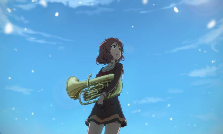 吹响吧！上低音号, Kumiko Oumae, euphonium, sky, 吹响吧！上低音号1000收藏
