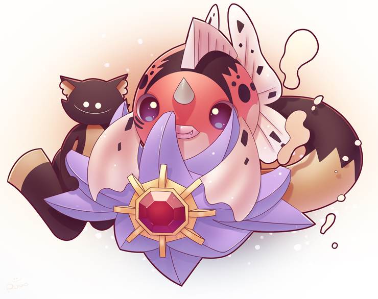 精灵宝可梦, Seaking, Starmie