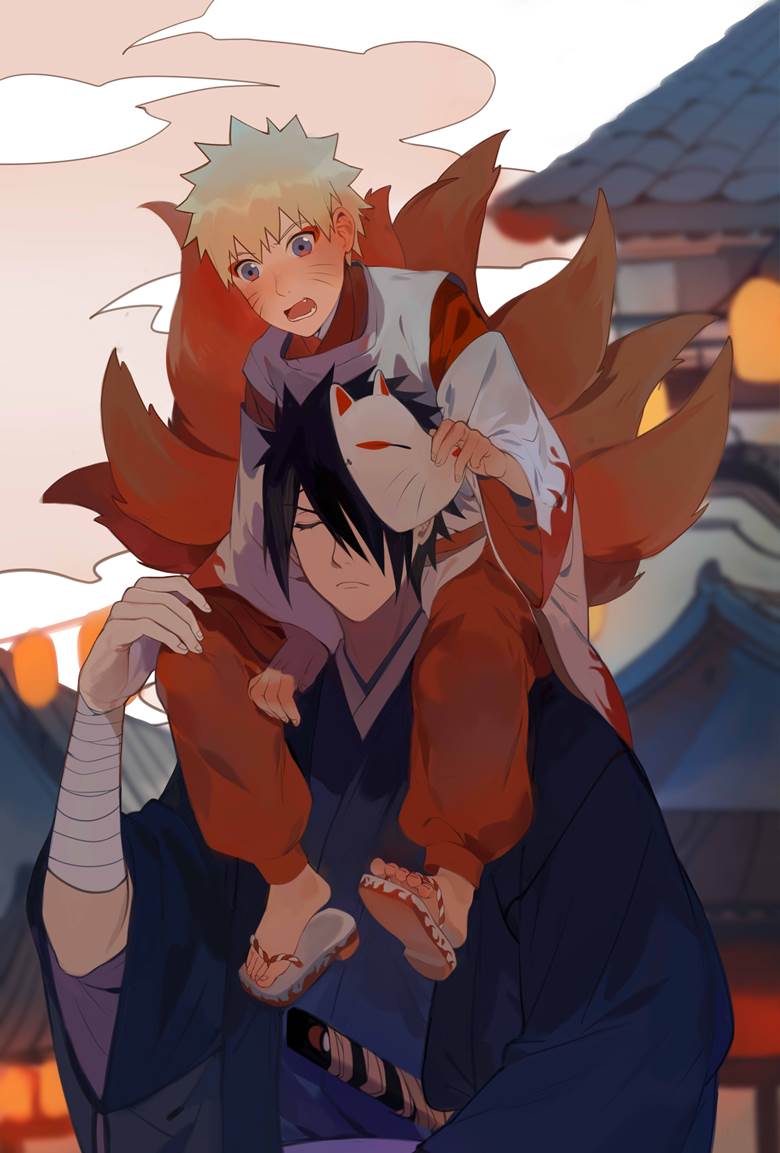 佐鸣, 宇智波佐助, 漩涡鸣人, sasuke, 鸣人 or 火影