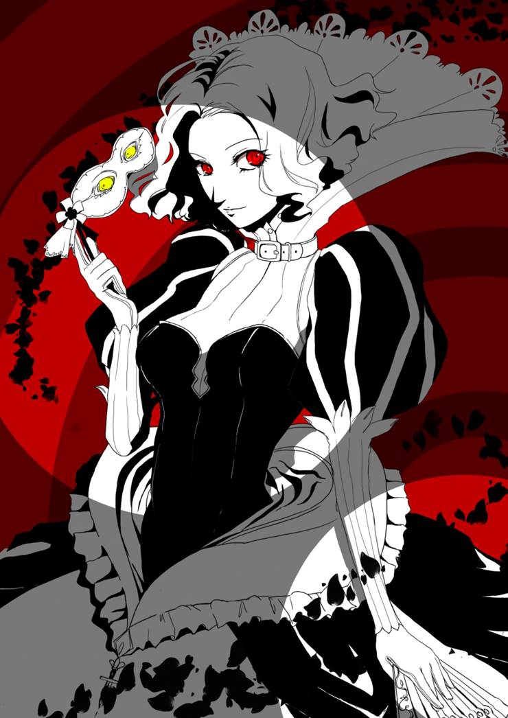 米莱迪服装插画师ざくろ的奥村春插画图片 BoBoPic