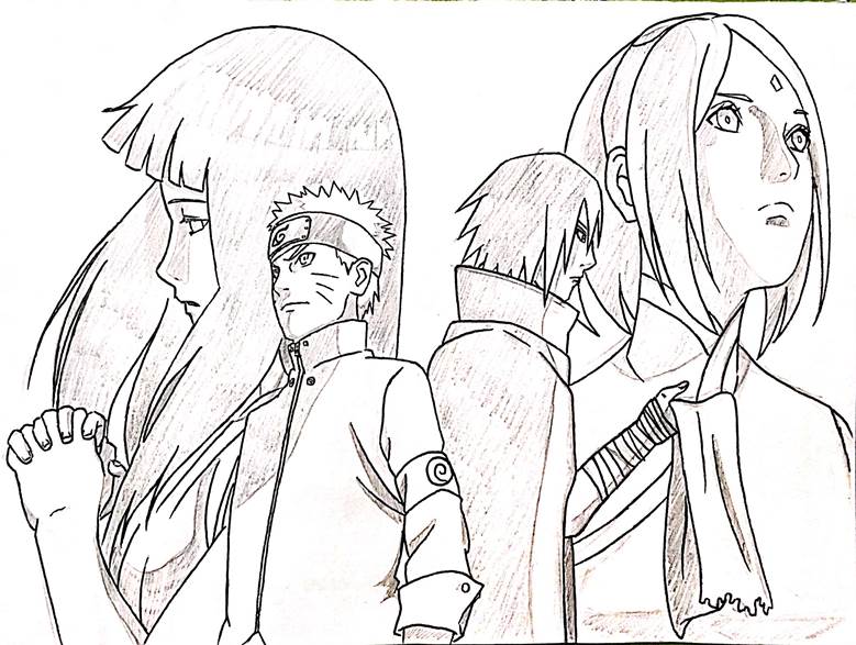 sasuke, 宇智波佐助, 春野樱, 鸣人 or 火影, 佐樱, 雏田, 鸣雏