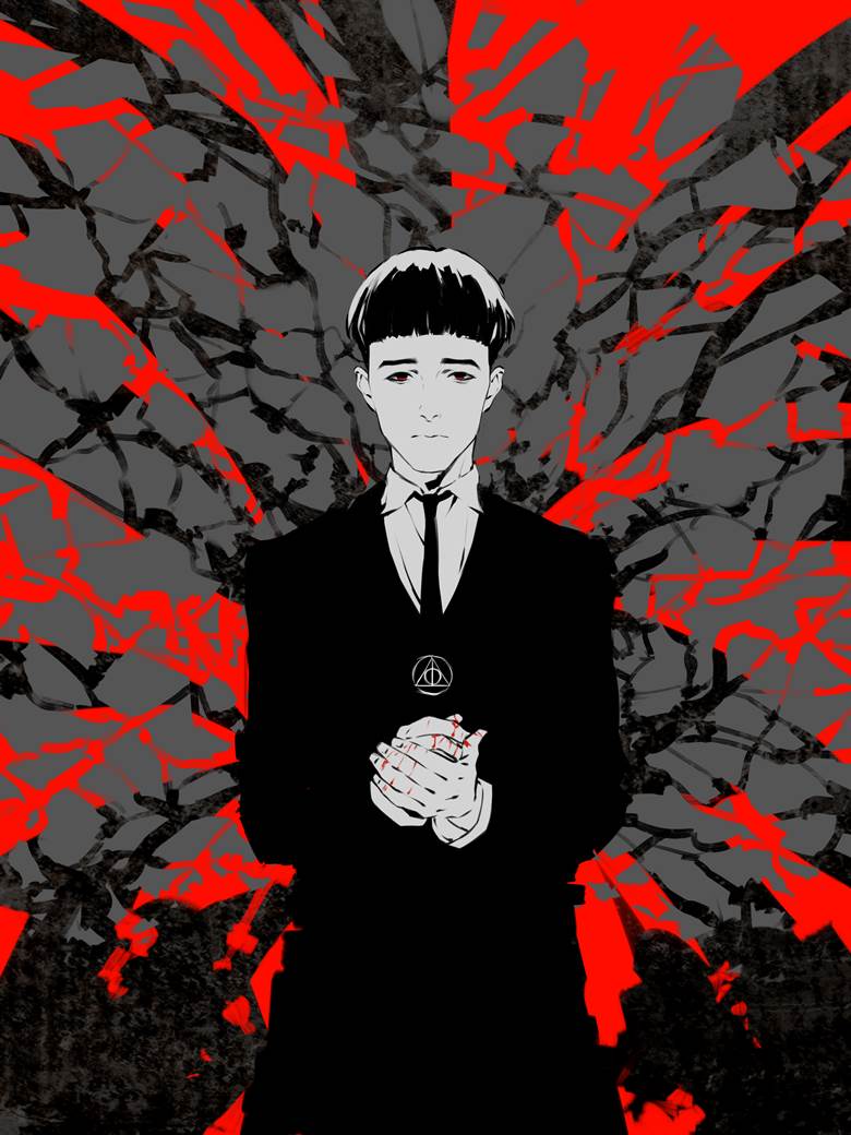 credence01a的哈利波特插画图片