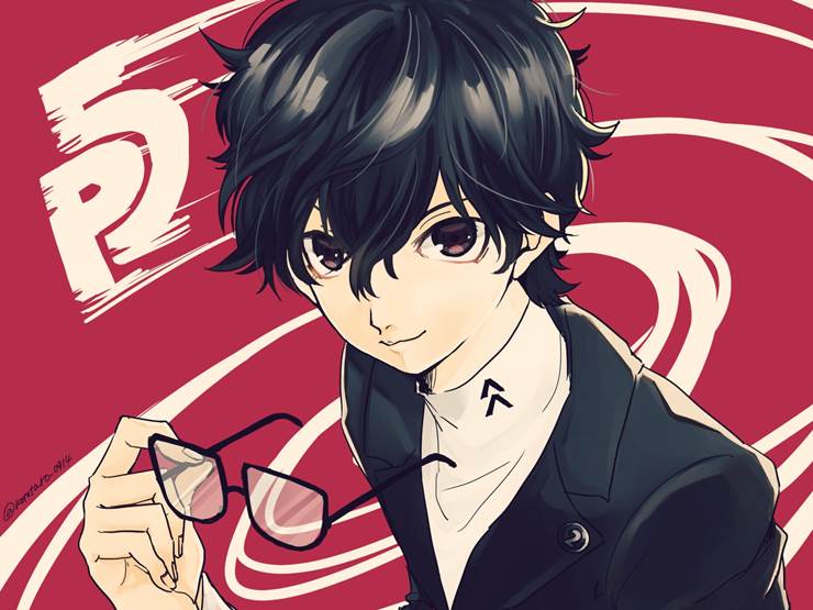 女神异闻录5, Persona 100+ bookmarks, 雨宫莲, Goro Akechi, 摩尔加纳
