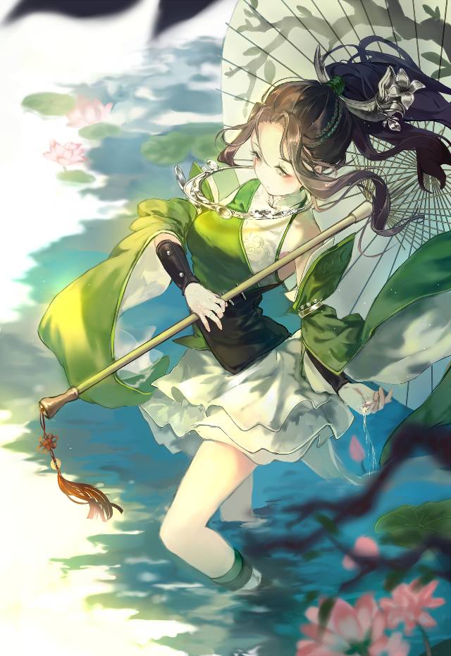油纸伞,古风,剑侠情缘手游,女孩,翠烟图片