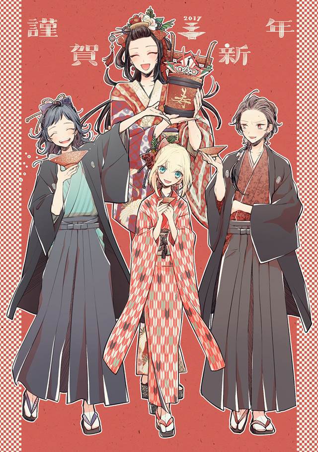 刀剑乱舞, 冲田组, Midare Toushirou, Jiroutachi, Kashuu Kiyomitsu, Yamatonokami Yasusada, 卧槽美哭, Touken Ranbu 1000+ bookmarks
