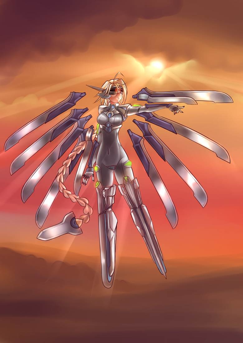 heavenspunishmentsweetflow的苍翼默示录插画图片