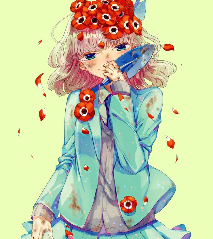 原创, 女孩子, anemone