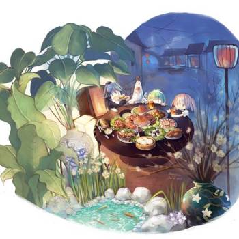 春节|A.G.マイピク的Pixiv风景壁纸插画图片