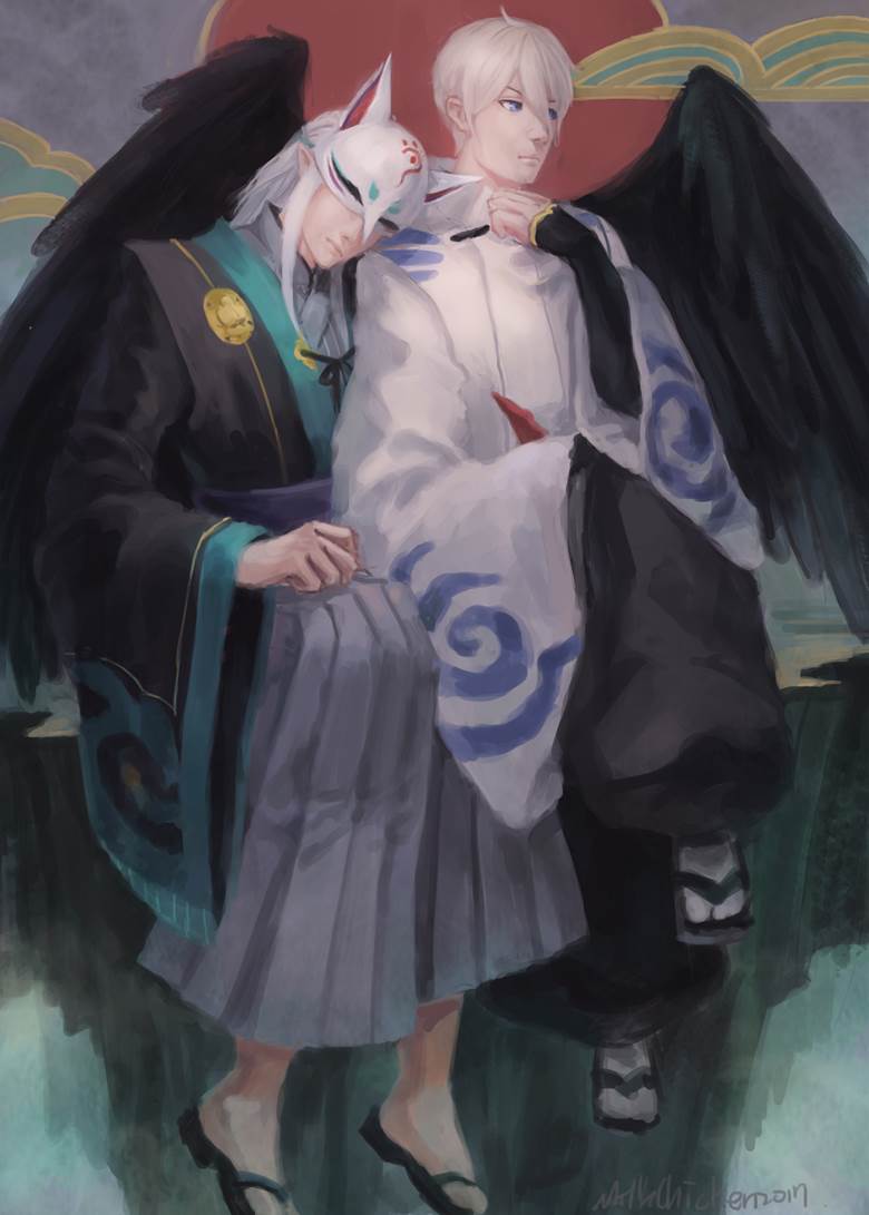 Onmyoji, Onmyouji, Otengu, Yoko, doujin