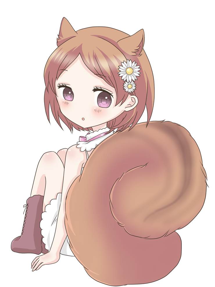 桃桃桃桃美(小优版本)插画师初音トウコ的小桃小栗插画图片 BoBoPic