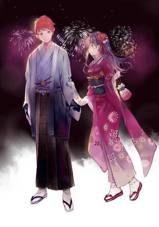 卫宫士郎,间桐樱,浴衣,女孩,士樱图片