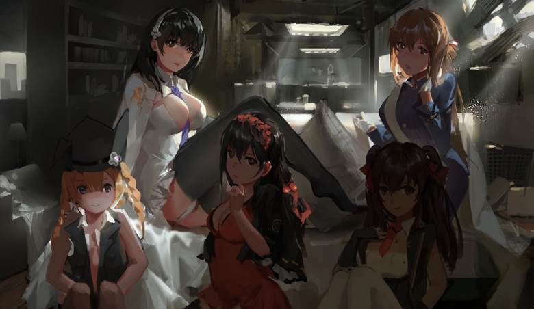 少女前线, Girls' Frontline, Type 95, 黑裤袜, Springfield, 原创, Springfield M1903, 少女前线