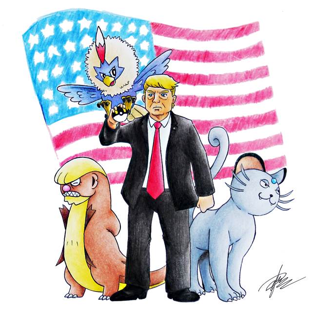 基本锁定胜局了，恭喜特朗普当选美国总统哈哈