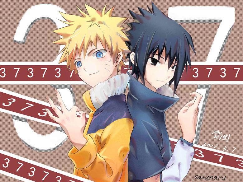 Sasuke × Naruto, Naruto Uzumaki, NARUTO, sasuke uchiha, sasuke, naruto, Sasuke/Naruto