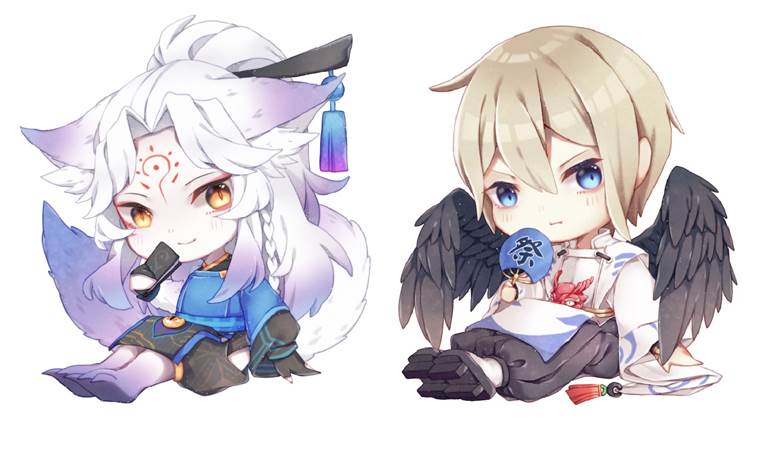 Onmyoji, 阴阳师, Otengu, Yoko, fox ears