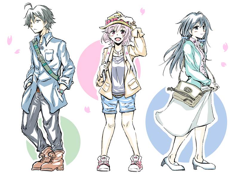 果然我的青春恋爱喜剧搞错了。, 雪之下雪乃, Yui Yuigahama, Hachiman Hikigaya, 春物100收藏