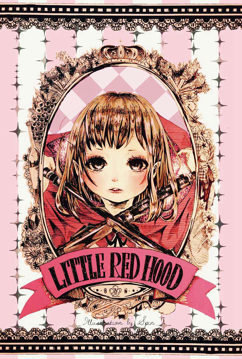 小红帽, young girl, 女孩子, 原创, 原创, 插画, fairy tale, Original 300+ bookmarks