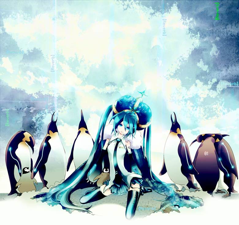 Reverb|市丸アノ的企鹅插画图片