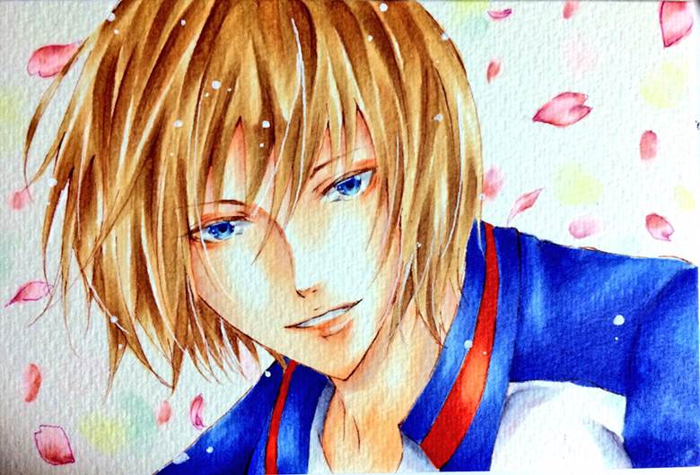 copic, traditional, Shusuke Fuji, prince of tennis
