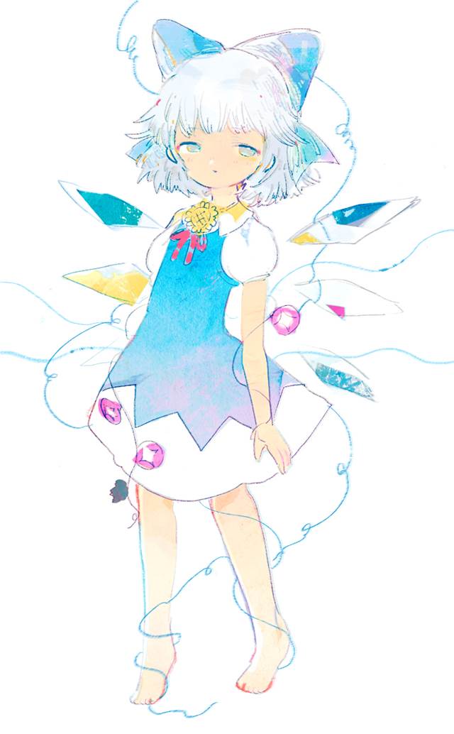 东方, 琪露诺, Tanned Cirno, Touhou Project 100+ bookmarks