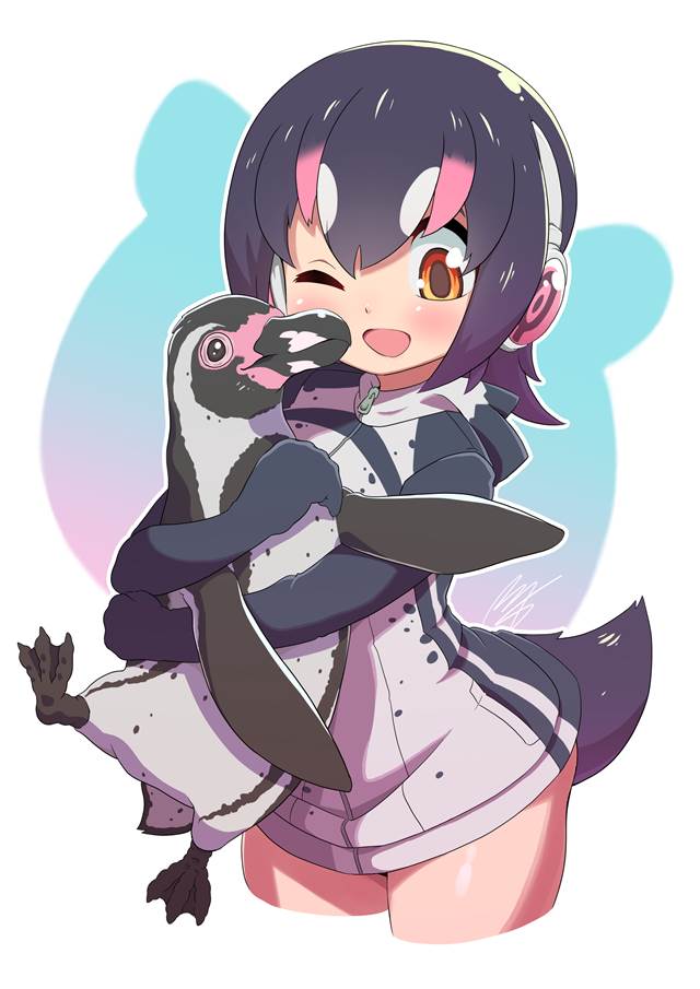 动物朋友, Humboldt Penguin (Kemono Friends), 企鹅, Humboldt Penguin (Kemono Friends), Kemono Friends 500+ bookmarks, Grape-kun