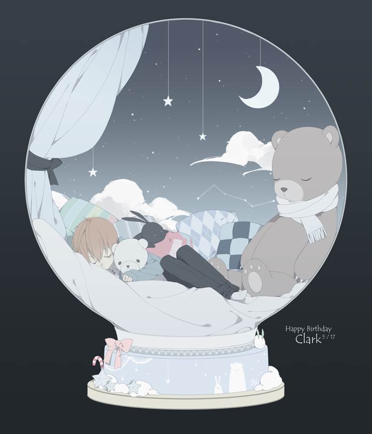 原创, snow globe, 玻璃之中