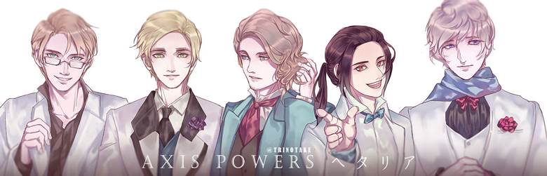 义呆利, Yao Wang, 伊万·布拉金斯基, 亚瑟·柯克兰, 阿尔弗雷德·F·琼斯, 弗朗西斯·波诺弗瓦, Hetalia 300+ bookmarks