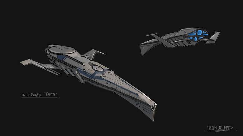 science fiction, spaceship, space battleship