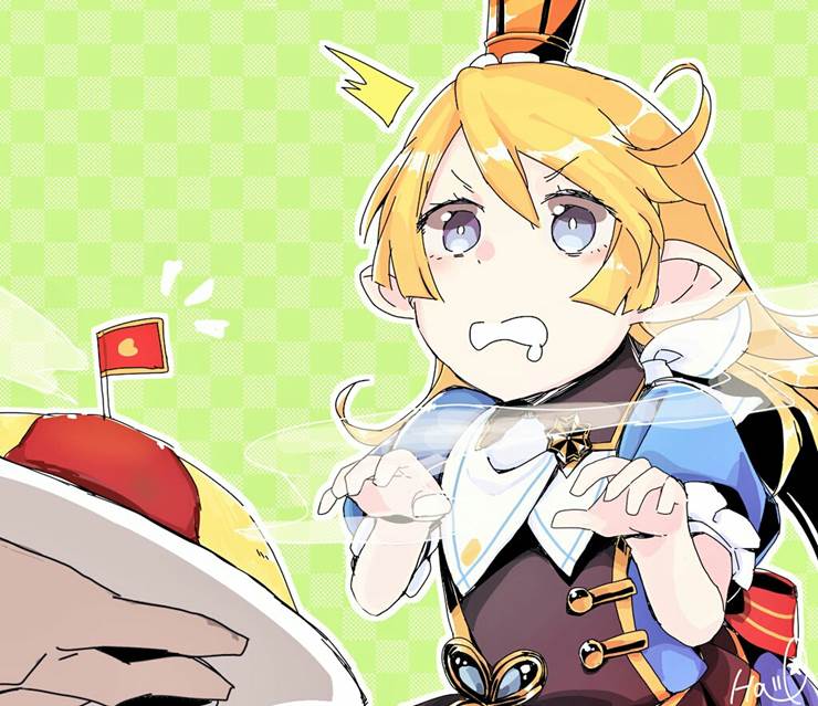 Charlotte, Charlotta (Granblue), Granblue Fantasy, Granblue Fantasy, omurice, Charlotta Fenia