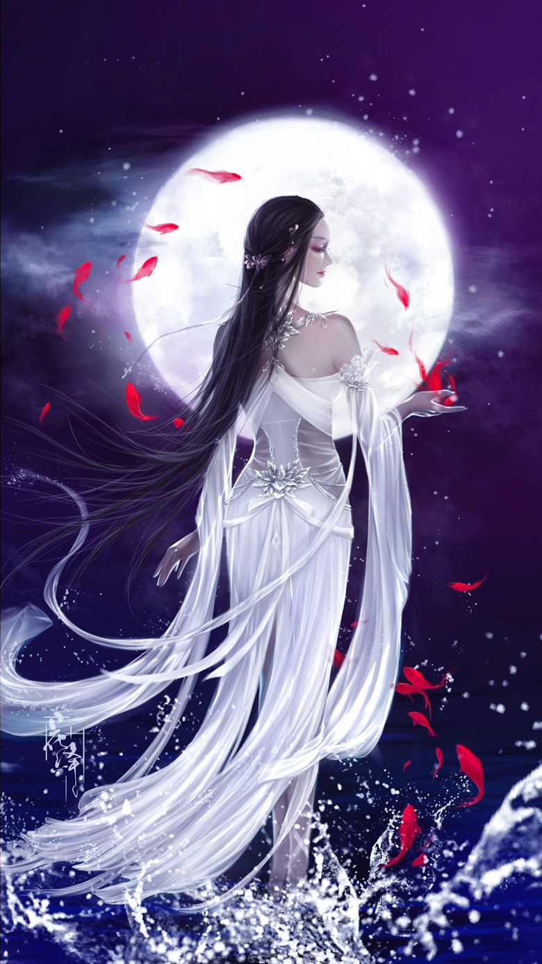 ancient, girl, illustration, portrait, game, doujin, beautiful