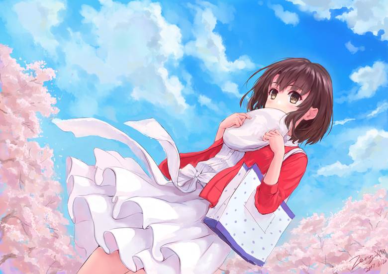 Saekano: How to Raise a Boring Girlfriend, 不起眼女主角培育法, Megumi Kato, beautiful girl, 加藤惠, 路人女主的养成方法1000收藏