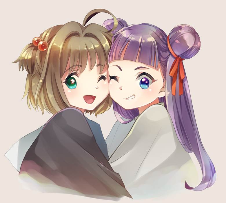 ccs, 魔卡少女樱, 女孩子, 木之本樱, Meiling Li, CLAMP 100+ bookmarks