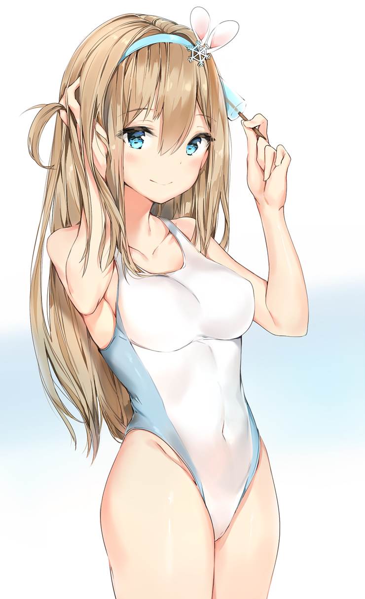 Suomi KP-31 (Girls' Frontline), competition swimsuits, Girls' Frontline, Girls' Frontline, Girls' Frontline 1000+ bookmarks, high-leg leotard, breasts, Girls' Frontline, Suomi