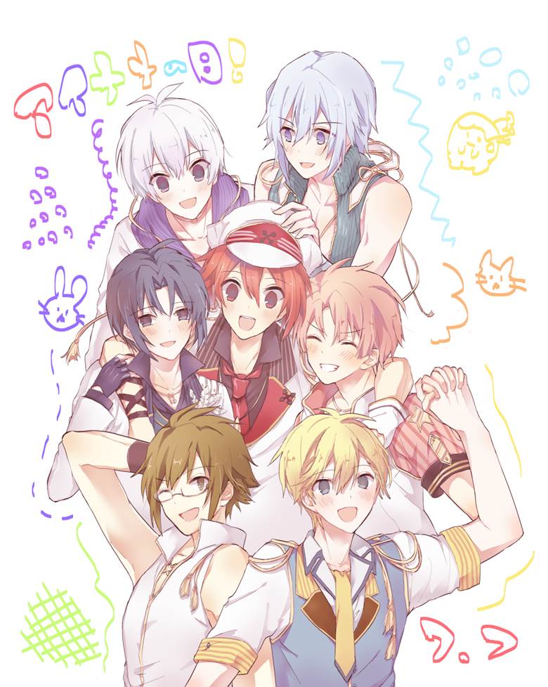 i7ぱるを的idolish7偶像星愿插画图片