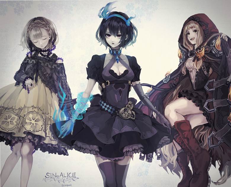 死亡爱丽丝, Alice (SINoALICE), 小红帽, Sleeping Beauty, Red Riding Hood (SINoALICE)