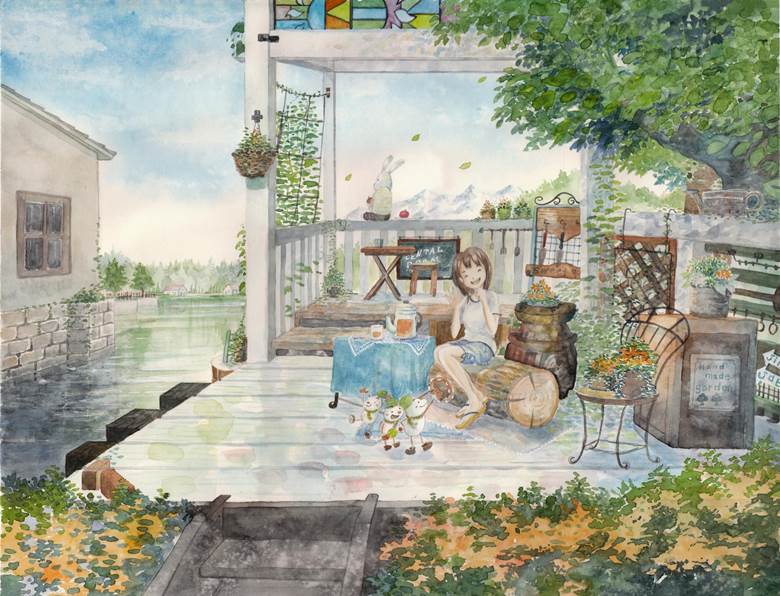 ベリンダガーデン|yu-saku的Pixiv风景壁纸插画图片