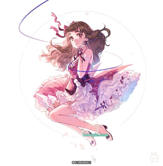 一张偶像大师灰姑娘女孩,神谷奈绪,星光舞台绘画图片