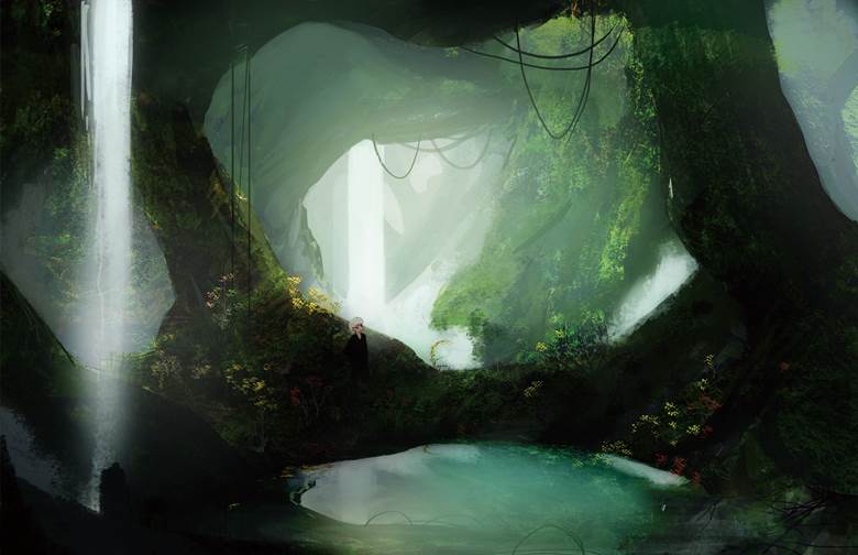 沉黙の森|n-2的Pixiv风景壁纸插画图片