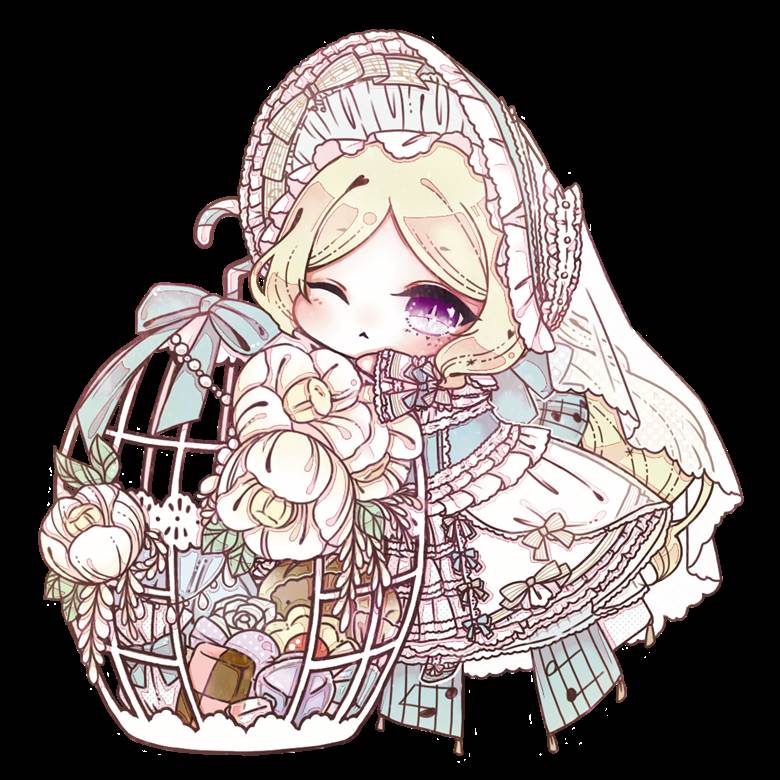 插画, 原创, 洛丽塔, 哥特萝莉, 洛丽塔洋装, Original 300+ bookmarks