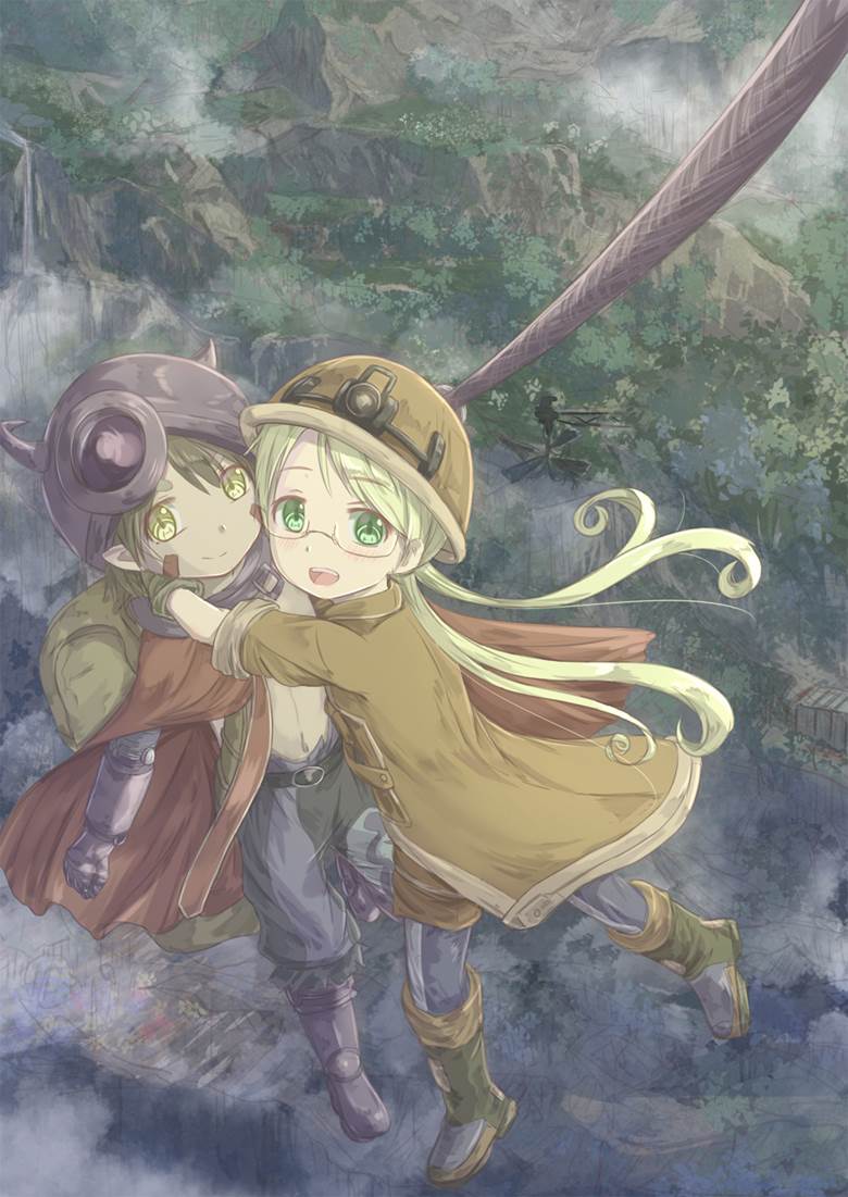 Made in Abyss, Riko, Reg, cloak
