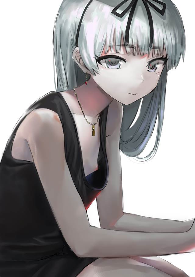 black lagoon, Gretel, 女孩子, 插画, 涂鸦, 胸部互碰